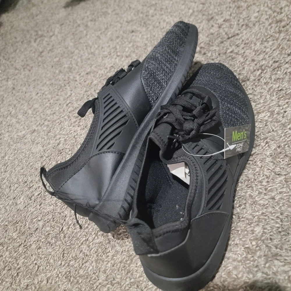 Men's zone pro sneakers black & gray - Picture 9 of 10